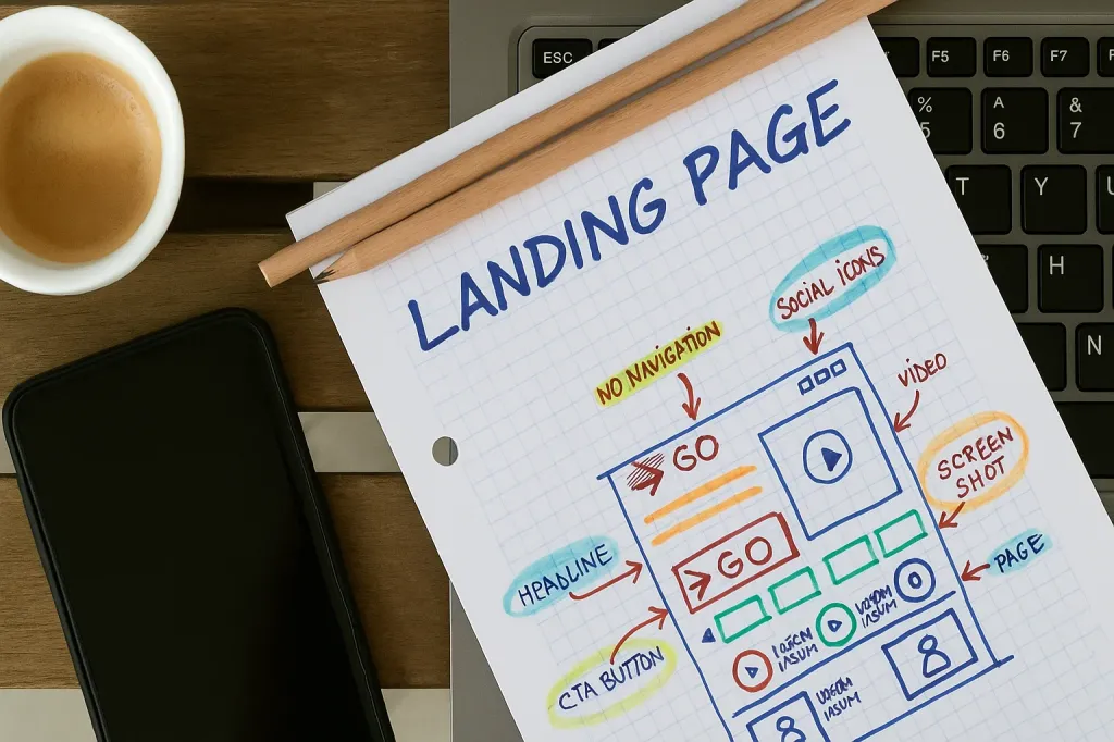 Landing Page készítése, ami valóban konvertál Landing Page készítése, ami valóban konvertál